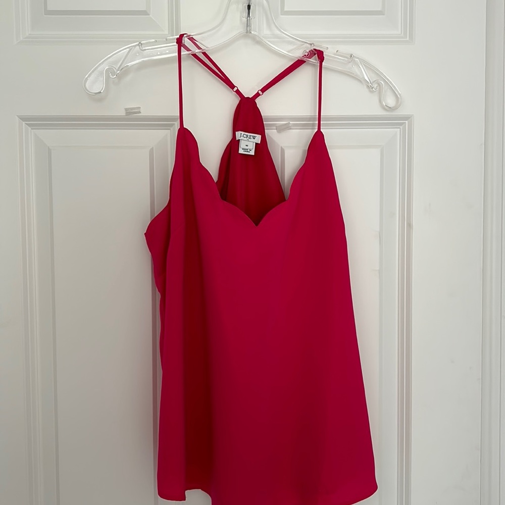 Vibrant fuchsia J Crew tank